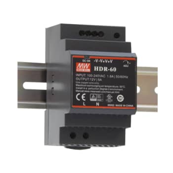 [4263006041] Strømforsyning HDR-60-24 AC/DC 60W 24V, 52,5mm