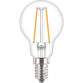 [2057814959] Philips CorePro LED Krone 2W (25W) P45 E14 827 Klar Glas