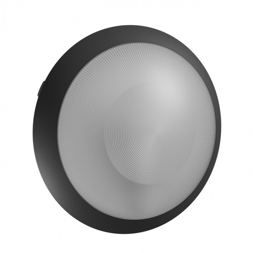 [32849-0] Sort Nymphea sensorlampe 230V E27 - rund, Omni, Sense, IP65, IK08