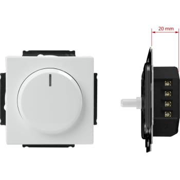 [2167232120] Drejelysdæmper semi LED 2-100W, 1M, hvid