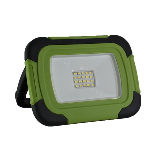 [25362-17282] Genopladelig 10W LED projektør med Samsung chip og SOS Flash - 4000K