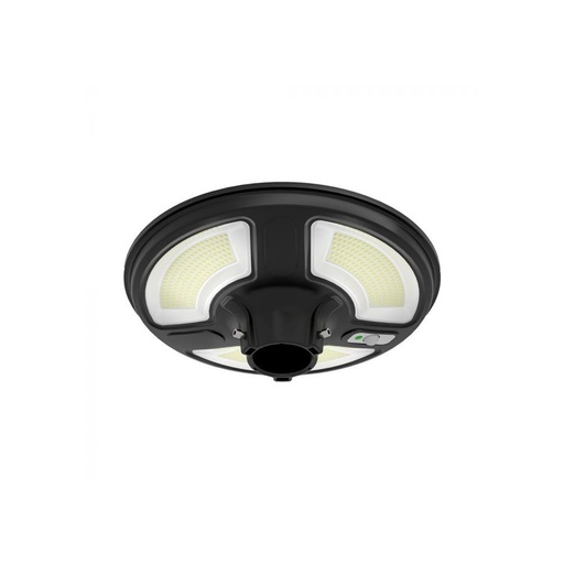 [12169-13316] V-Tac 7.5W Solcelle Havelampe LED - Sort, Ø42 cm, med solcelle, sensor og IP65