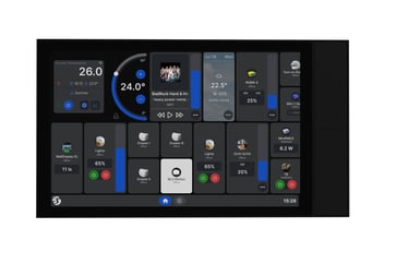 [7825994624] Shelly Wall Display XL Black - WiFi touch skærm