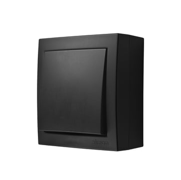 [7817207510] Simon X4 Korrespondance afbryder, 10 AX, 250 V~, skruefiksering, sort
