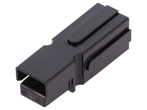 [H65233] Powerpole® PP75 stikhus - Hermafrodit, Sort (u. kontaktben)