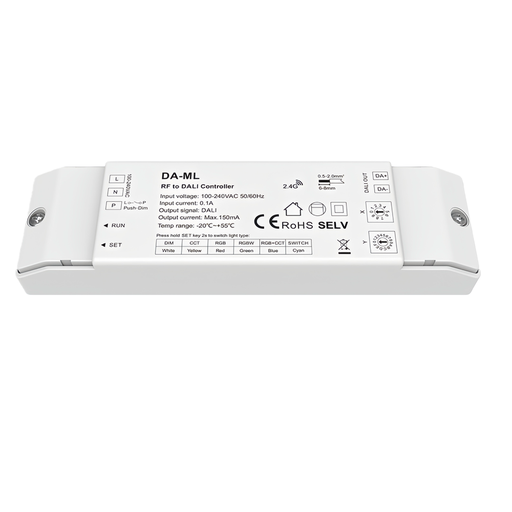 [32925-0] LEDlife rWave DALI controller - Push-dim, 2-vejs aflasting, 230V input
