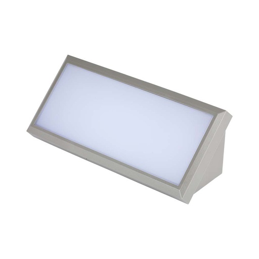 [25612-17454] 12W LED Landskab Udendørs - Soft Lys Medium, 3000K, Grå, Hus, IP65, RA80