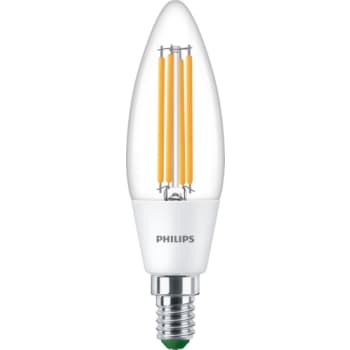 [2057816724] MASTER Ultra Efficient LED Kerte 2,3W 830 485 lumen E14 B35 klar