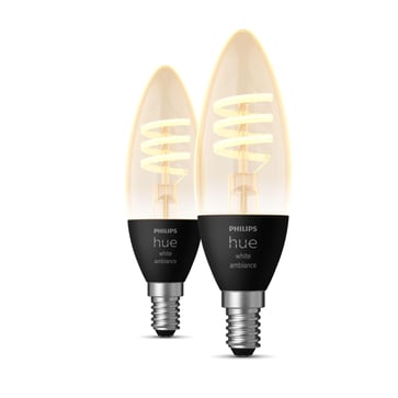 [7857050536] Philips Hue White ambiance E14 5W 350 lumen 2-pak