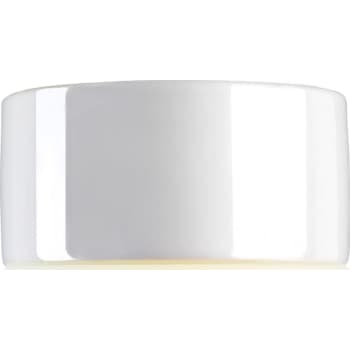 [8742300808] Loft- og væglampe Giza LED 6W 3000K, 600 lumen, hvid/opal, IP44
