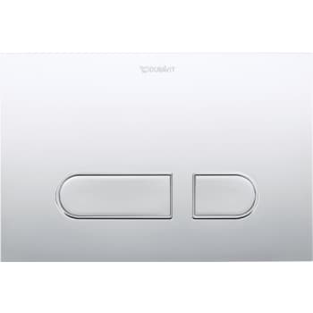 [617168104] Duravit A1 mekanisk betjenignsplade til WC, krom, kunststof 