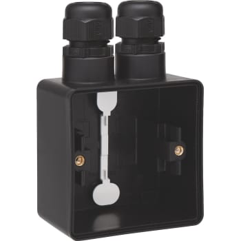 [3417812202] UNDERLAG 1-MODUL, 2X M20, IP55, SORT