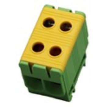 [6221000317] Centech AL/CU Klemme Dobbelt 2,5 - 50mm² gul/grøn 160A, 4-10Nm