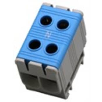 [6221000294] Centech AL/CU Klemme Dobbelt 2,5 - 50mm² blå 160A, 4-10Nm