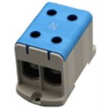 [6221000524] Centech AL/CU Klemme Dobbelt 35 - 150mm² blå 320A, 14-24Nm