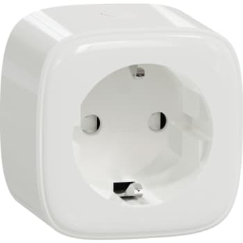[1026004092] Smart Plug, Wiser, Schuko, 230 V AC, 2P + E, hvid