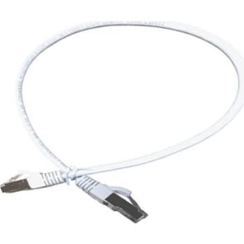[0986021909] Giga-lan Patchkabel Slim S-FTP Kat.6A 0,5M LSZH hvid