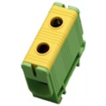 [6221000281] Centech AL/CU Klemme Enkel 2,5 - 50mm² gul/grøn 160A, 4-10Nm