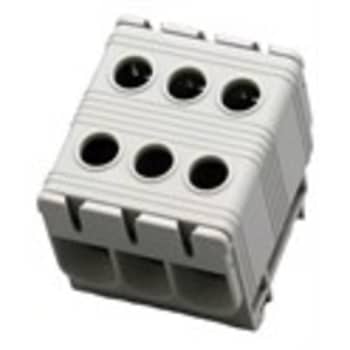 [6221000346] Centech AL/CU Klemme TRIPPEL 2,5 - 50mm² grå 160A, 4-10Nm