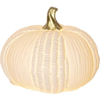 [6648103318] Star Trading Pumpkin keramik græskar til batteri, lille