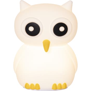 [6648103363] Star Trading ugle LED børnelampe USB, hvid