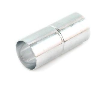 [7830100115] 16MM (5/8") MUFFE ALUMINIUM IKKE D-MÆRKET L=40MM
