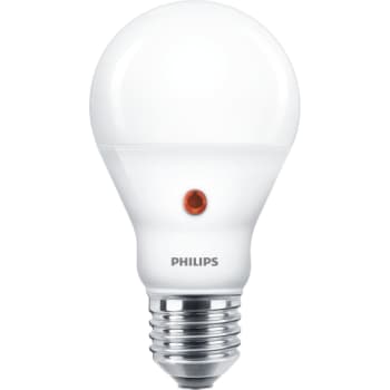 [2057818890] LED Standard Dag/Nat-sensor 6,5W 840, 806 lumen, E27, mat