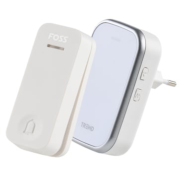 [7885751917] TREND Dørklokke BLUU1 NOVUS hvid plug in