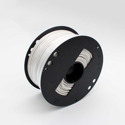 [24652-0] Ledning H03VVH2-F PKLF 2x0,75 hvid S100