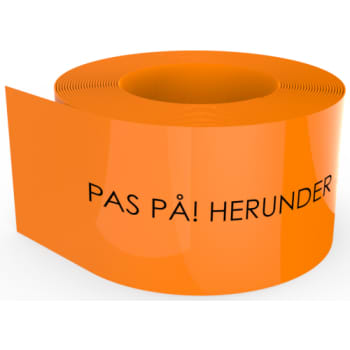 [1430100032] Markeringsbånd, orange, FIBER, 50 x 0,1 mm, 500 m