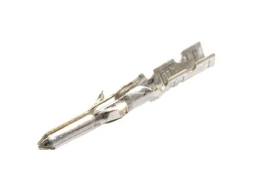 [H66606] Kontaktben til 3,68mm stikhus, Han, 0,05-0,2mm² (10 stk.)