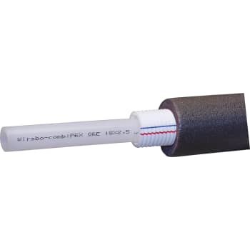 [087327225] Uponor Combi Pipe RIR isoleret i rulle white/grey 25x3,5 34/28 63x13 50m