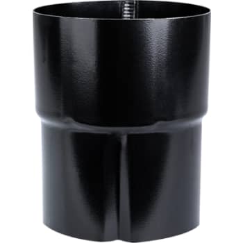 [275678540] Plastmo Sort Stål rørsamlemuffe 75 mm