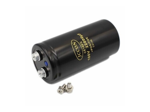 [H51955] 22000uF 100V Elektrolyt kondensator m. skrueterm. (105°C)
