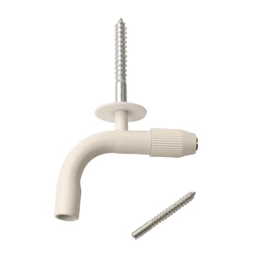 [7828113020] Svanehals lampe-ophængssæt hvid
