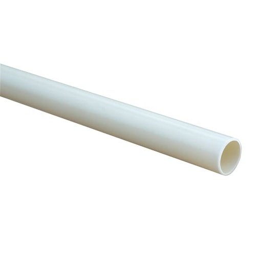 [0830100112] PLASTRØR 16 MM (5/8") GUL/HVID 4 METER