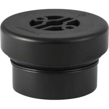 [184114310] 110 mm Dæksel med gevind komplet sort PEH Geberit