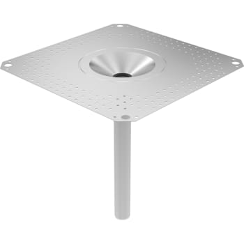 [164120040] Underdel til tagafløb-tag: tagpap-flange: 400x400mm-udløb: ø40mm