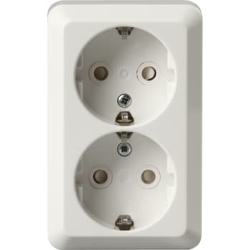 [2117335815] JUSSI UDVENDIG DOBBELT STIKKONTAKT