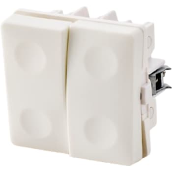 [6217007117] FESH SWITCH Curveline Afbryder Dobb. Korr. 1,0 - Hvid