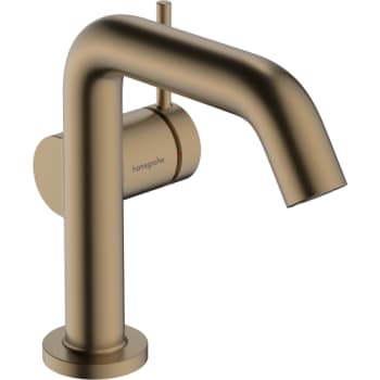 [701549402] hansgrohe Tecturis S håndvaskarmatur 110 Fine CoolStart EcoSmart+ med push-open bundventil Børstet bronze