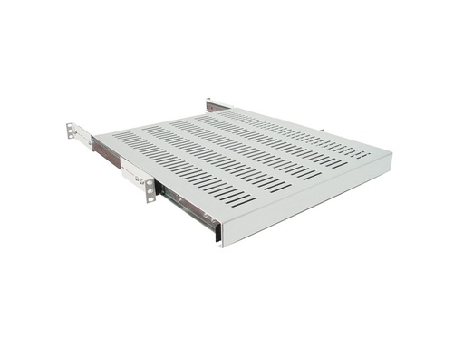 [H49451] Udtrækshylde til 19" Rackskab - D:800mm, Grå