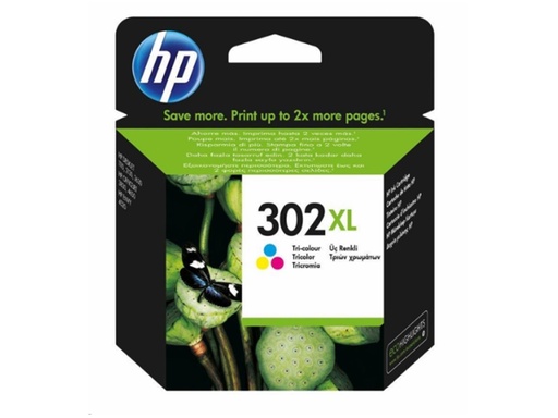 [H65260] HP blækpatron - HP 302XL, Farve (original)