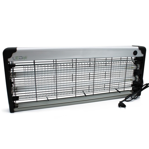 [12390-0] LEDlife insektlampe - 2x20W, indendørs, UV-lys, dækker ca. 150m2 - Effekt 40W