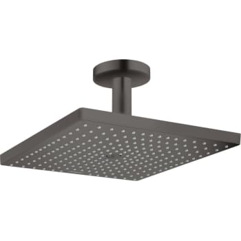 [722507413] hansgrohe Raindance E300 hovedbruser til loft, børstet sort krom