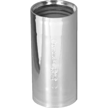[752025041] Muffe forkromet Purus Ø 40 mm indstik PP
