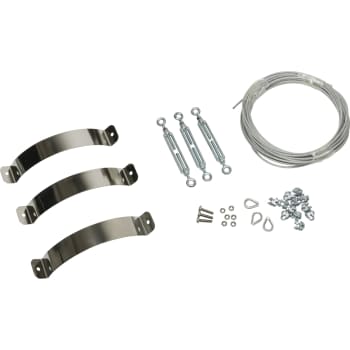 [317692230] Metalbestos skorsten uØ 230mm bardunsæt med 10 mtr. wire