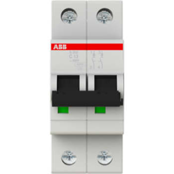 [2122900099] Automatsikring C 13A 2-polet C-karakteristik brydeevne 6kA 230/400V AC 35mm bred S202-C13