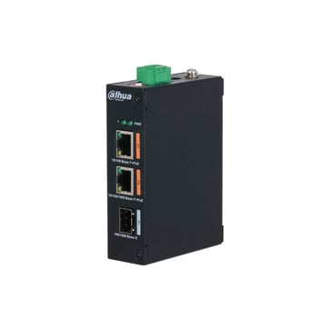 [7885246972] Dahua 2-Ports PoE 2.0 unmanged Switch (60W)GbE Uplink1XSFP PFS3103-1GT1ET-60-V2- inkl. PSU