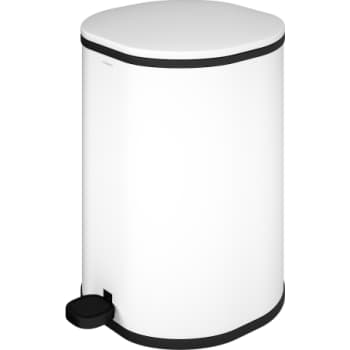 [930234771] Cosmic Waste Bin Matte White